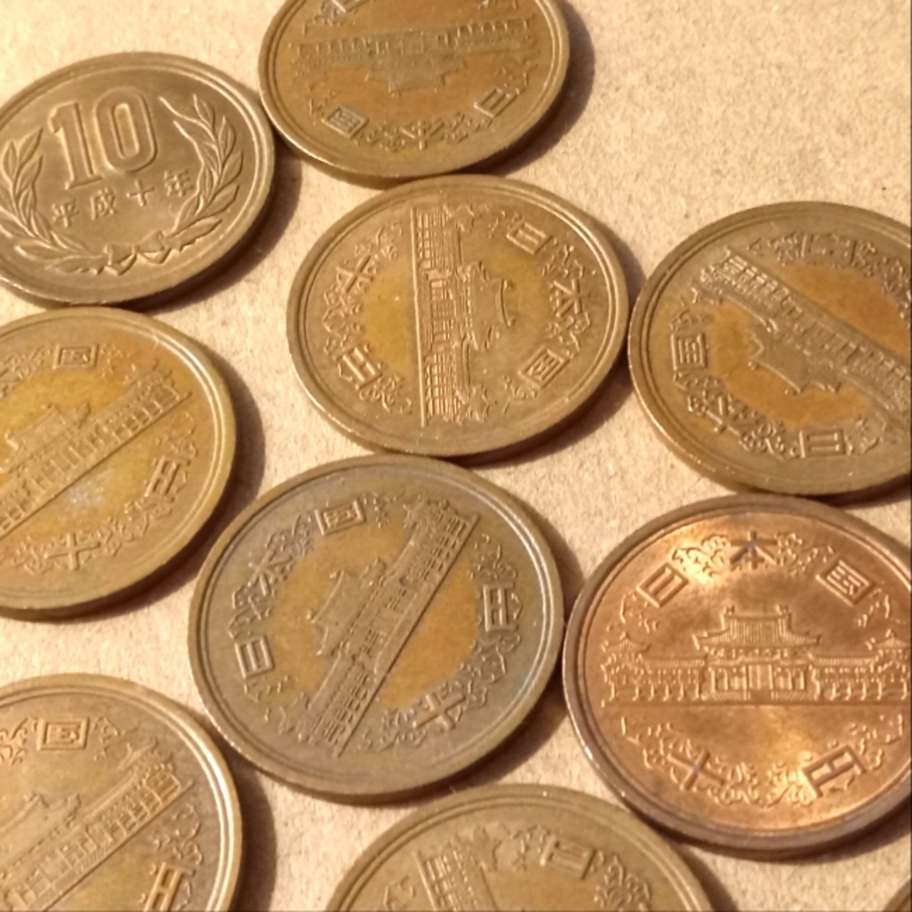Japanese 10 Yen Coin Set